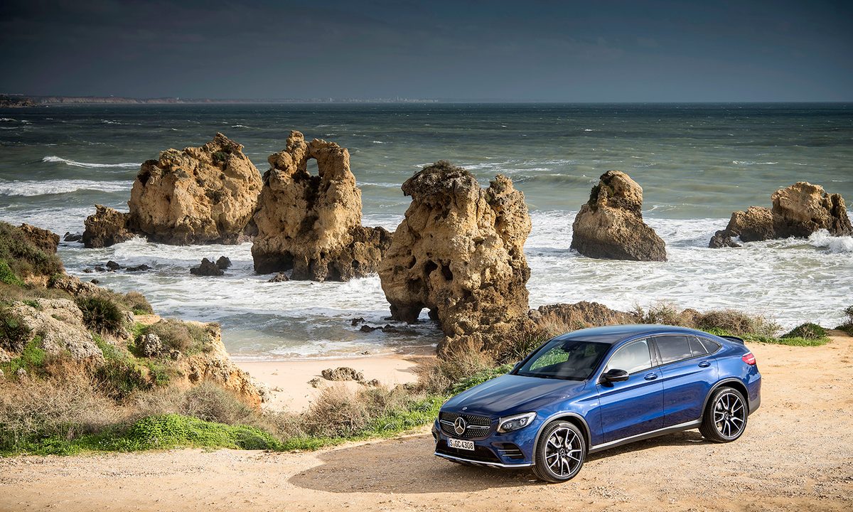 2017 mercedes amg glc43 coupe first drive feat