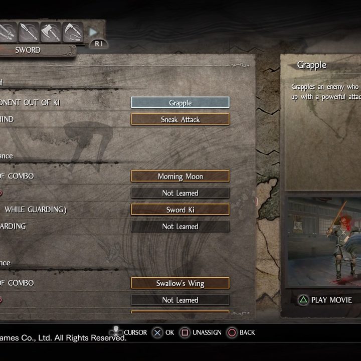 Nioh skills