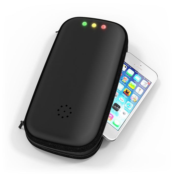 stop distracted driving put your phone in a shellback safe case 04
