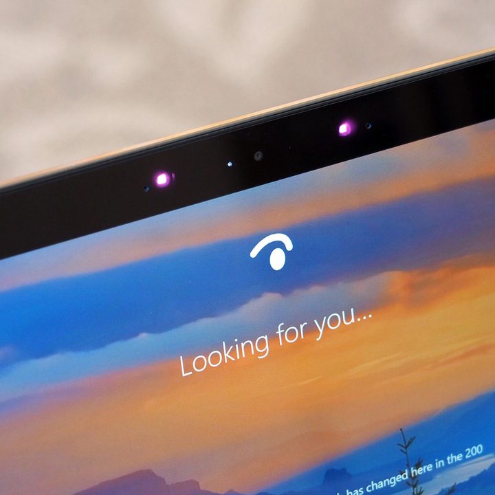 Windows Hello on HP Spectre x360 15.