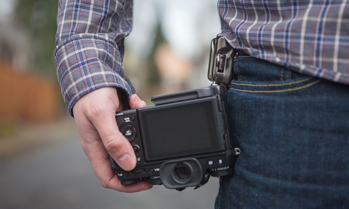 SpiderLight camera holster