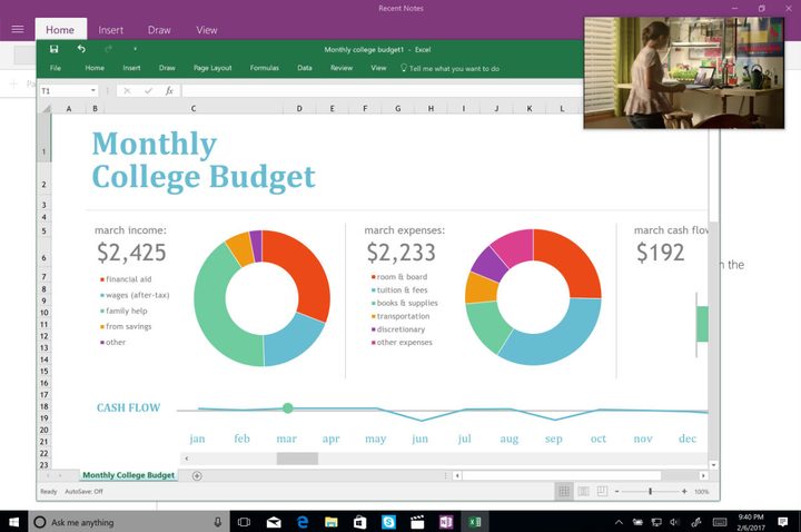 Windows 10 Compact Overlay
