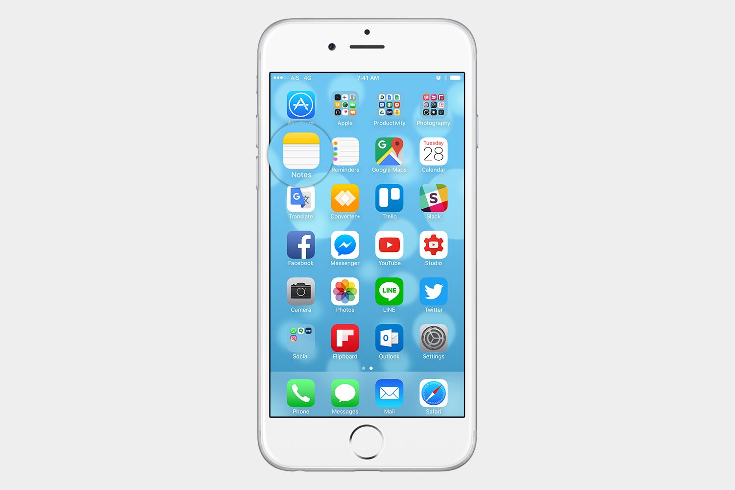 deleting notes ios