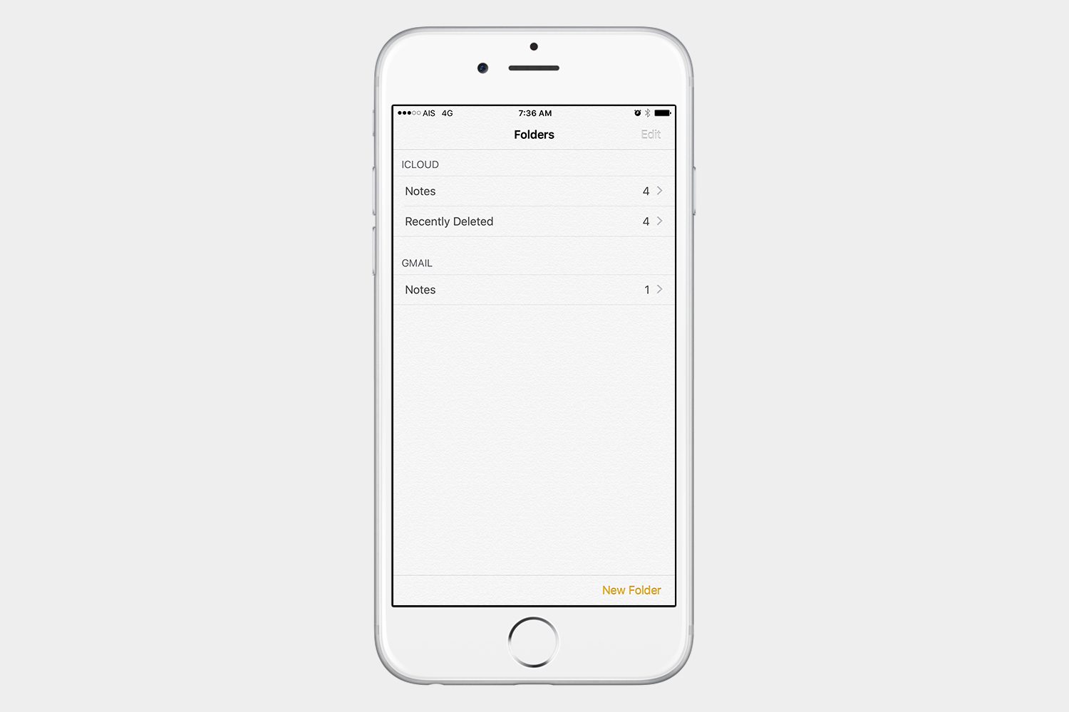 deleting notes ios