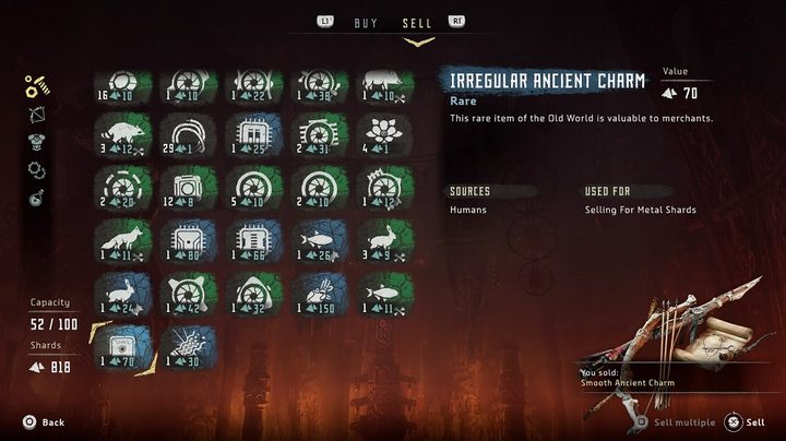 horizon crafting junk
