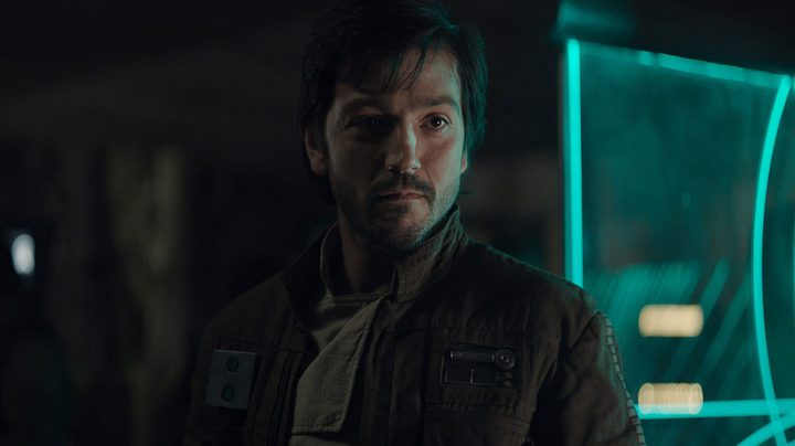 Diego Luna as Cassian Andor in Rogue One.