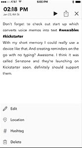 senstone wearable voice to text app 3