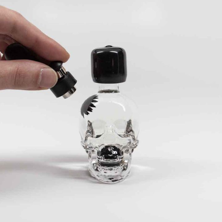 skull ferrofluid