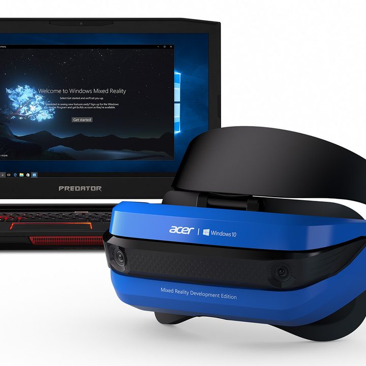 Acer Windows Mixed Reality Development Edition headset