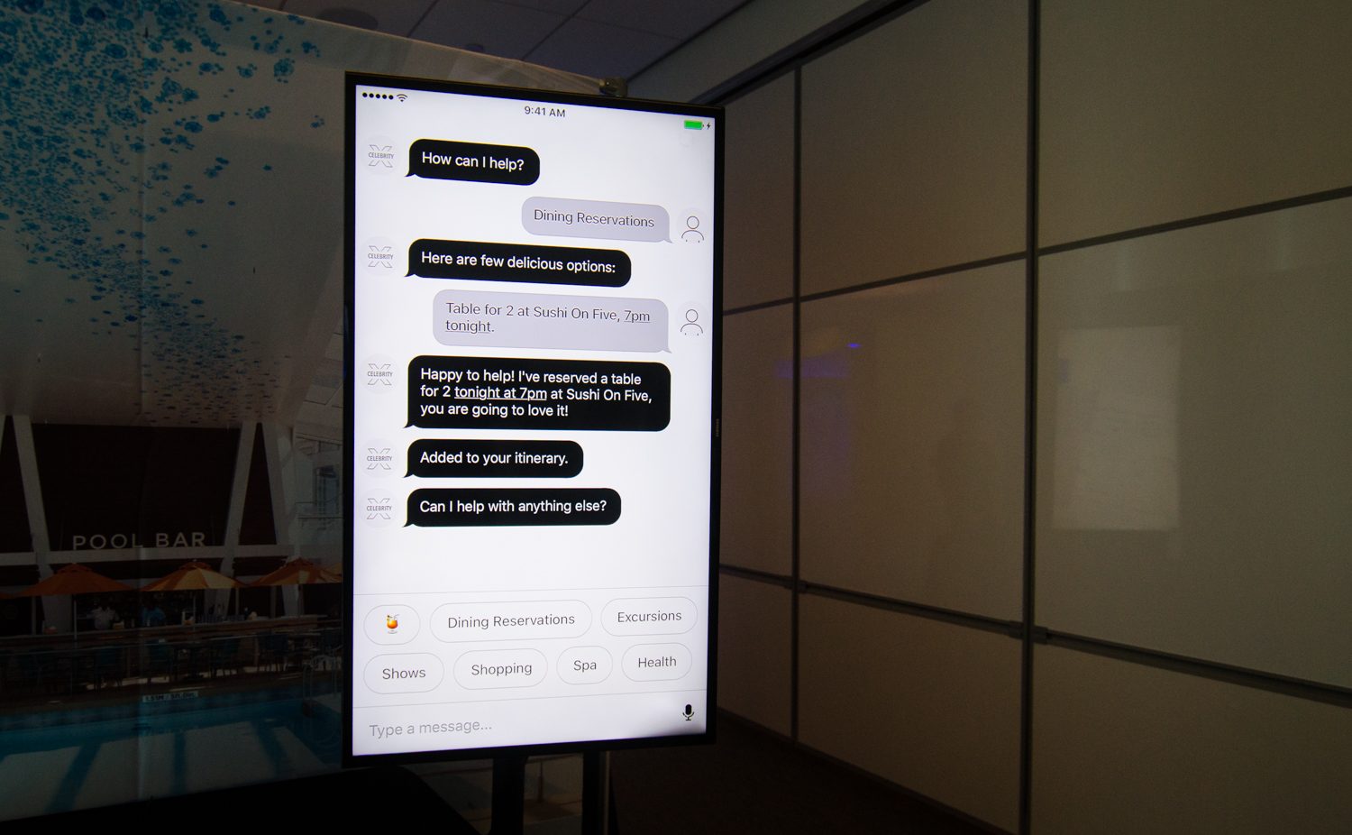 celebrity edge virtual concierge