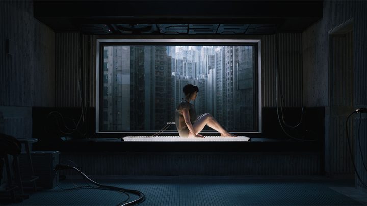 Scarlett Johansson in "Ghost in the Shell" (2017).