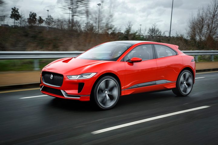 Jaguar I-Pace in London