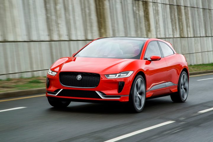 Jaguar I-Pace in London