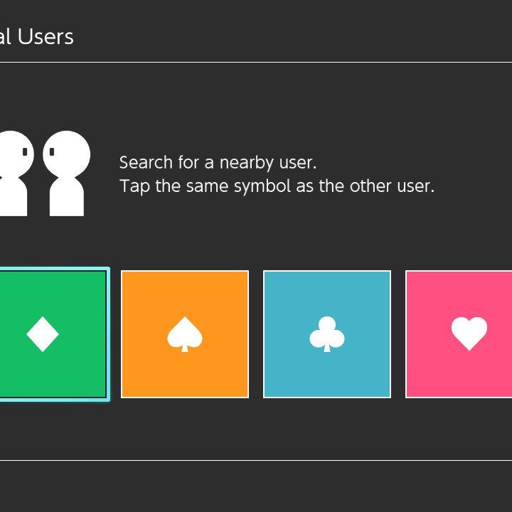 Nintendo Switch local users