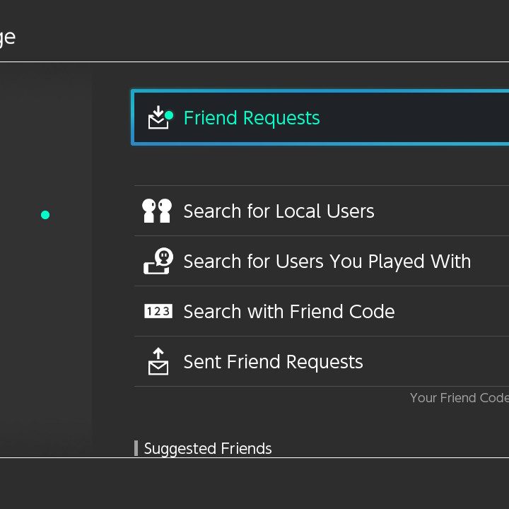 Nintendo Switch pending reqest