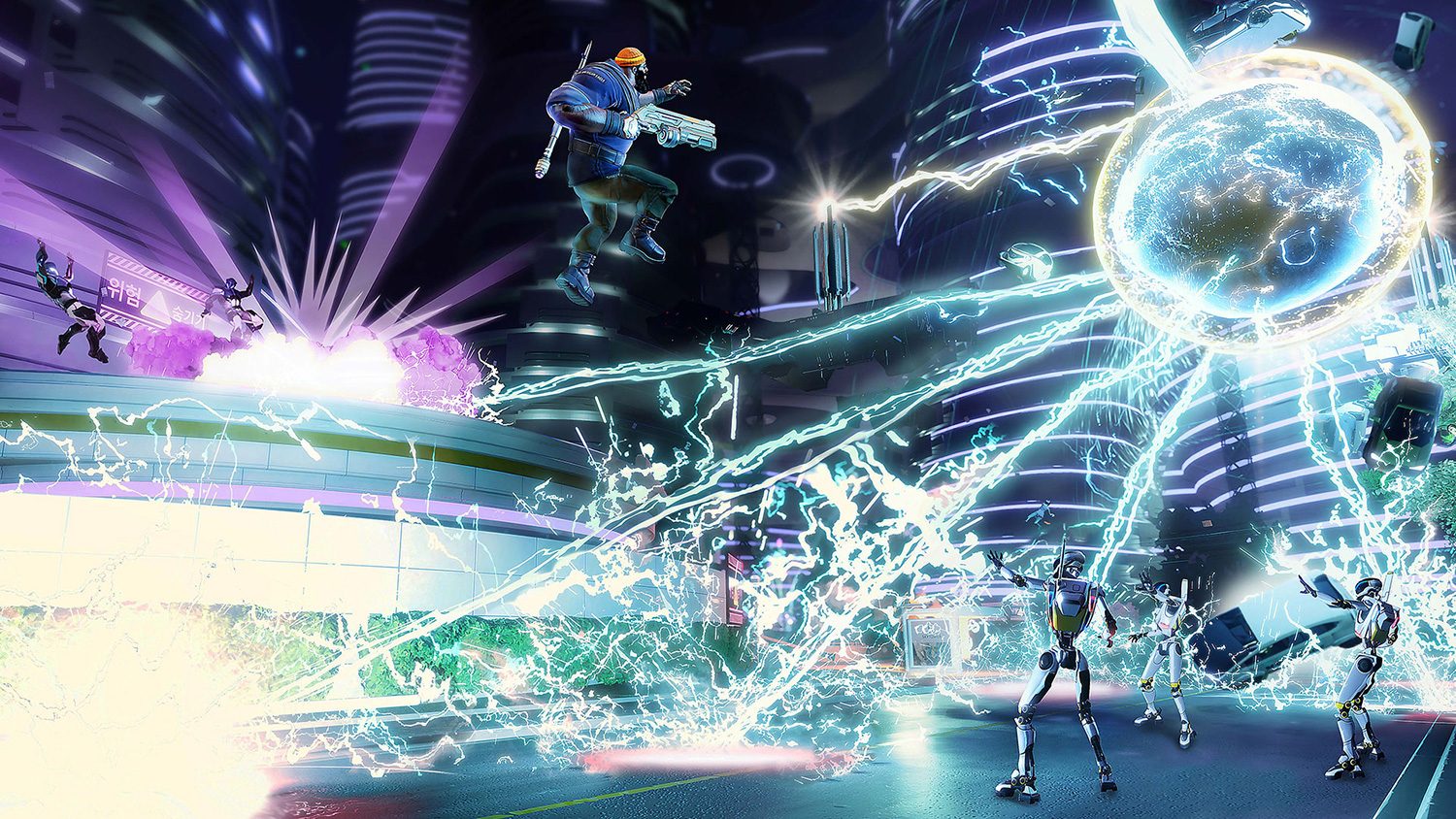 agents m y h e serves 80s nostalgia side frantic action of mayhem screen 6