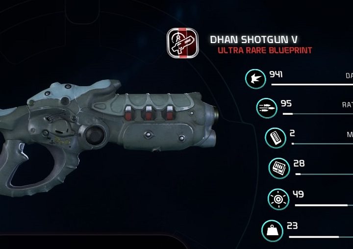 Mass Effect: Andromeda Dhan Shotgun