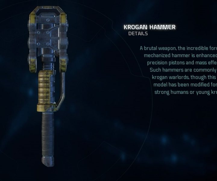 Mass Effect: Andromeda Krogan Hammer