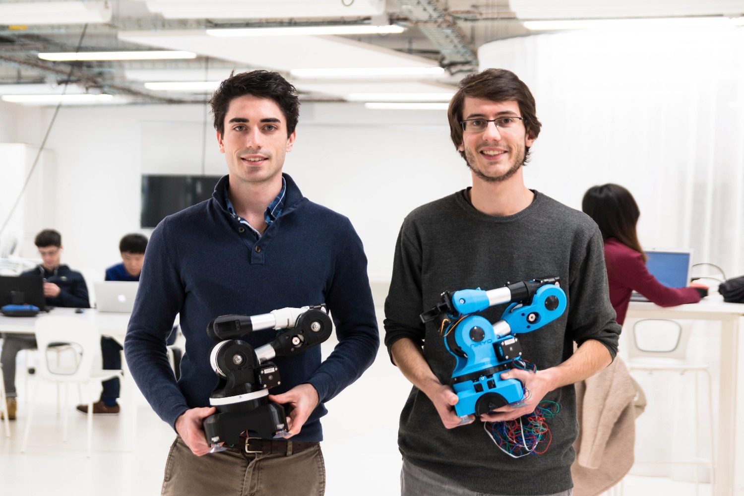 niryo one industrial arm robot kickstarter team