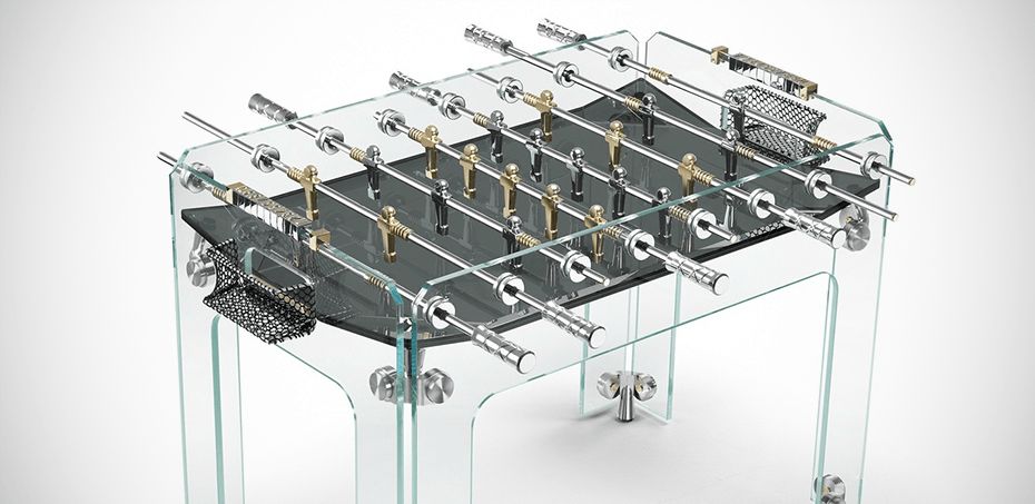 fuoripista futuristic home exercise bike adriano design teckell foosball