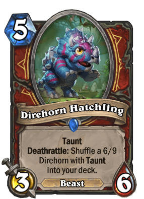 hearthstone decks ungoro direhorn hatchling 55524