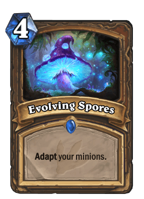 hearthstone decks ungoro evolving spores 55513