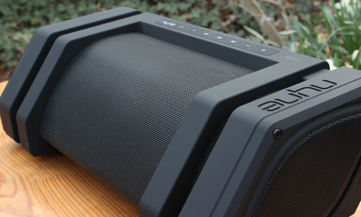 nyne rock outdoor bluetooth speaker boombox video review