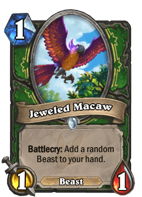 hearthstone decks ungoro jeweled macaw 55528