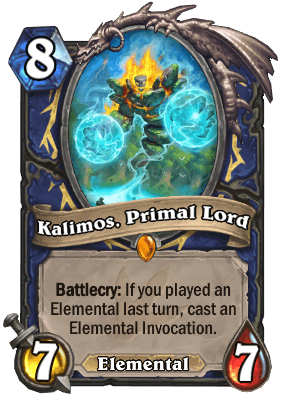 hearthstone decks ungoro kalimos  primal lord 55473