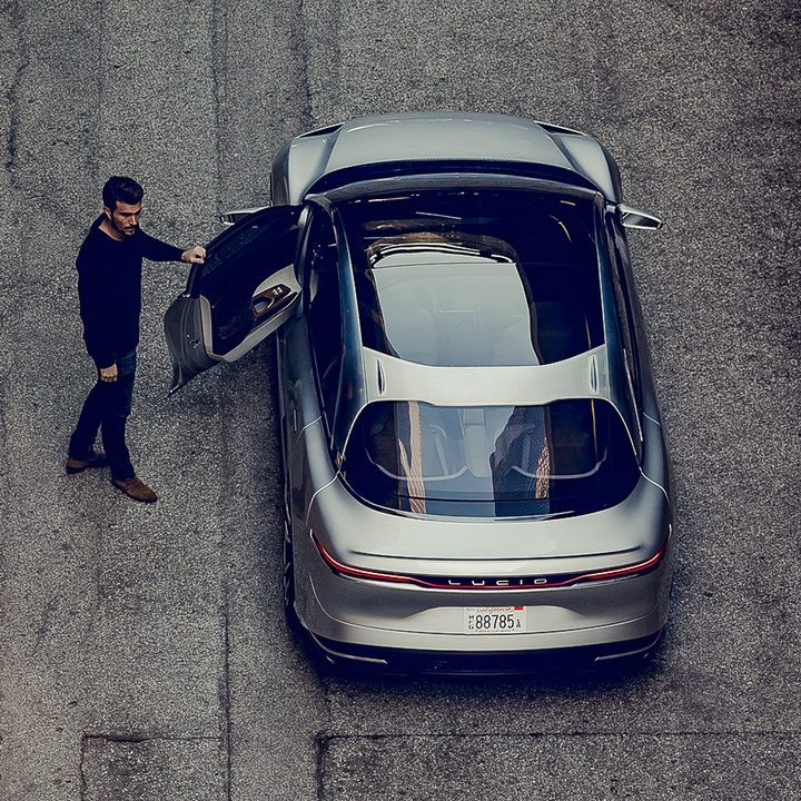 lucid motors cto peter rawlinson and design boss derek jenkins lucidmotors air los angeles 02