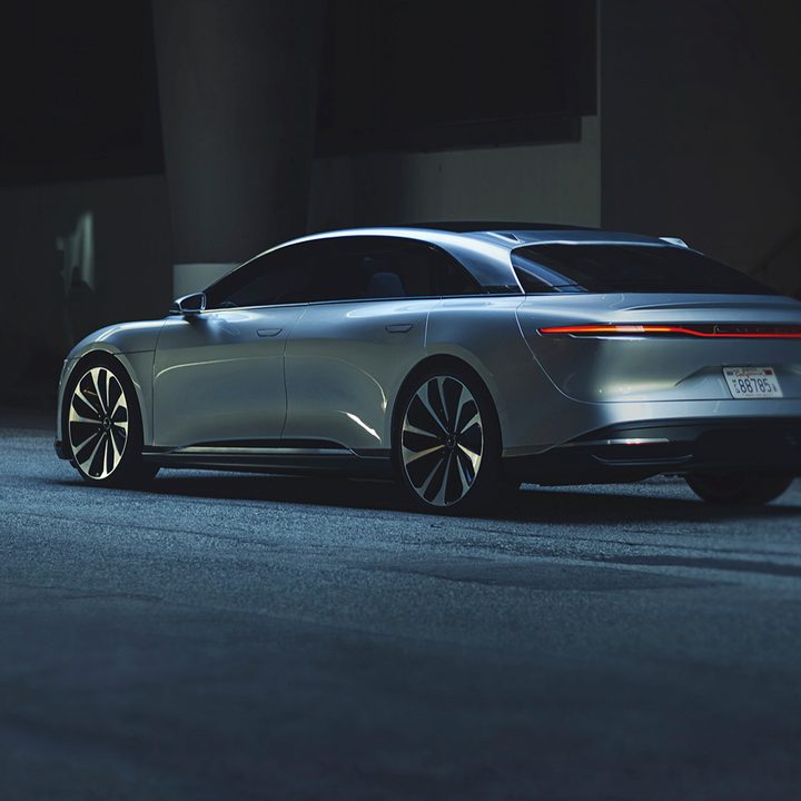 lucid motors cto peter rawlinson and design boss derek jenkins lucidmotors air los angeles 09