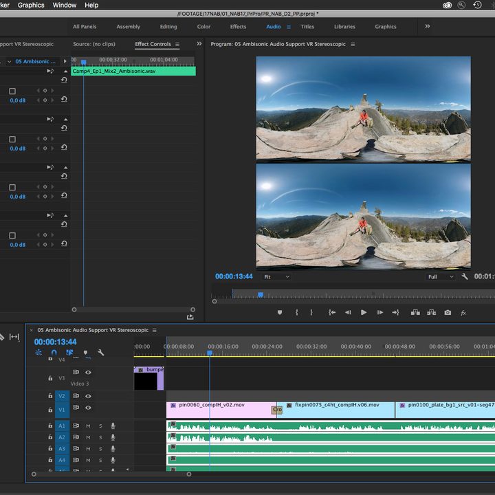 adobe nab2017 updates premiere pro vr ambisonics workflow