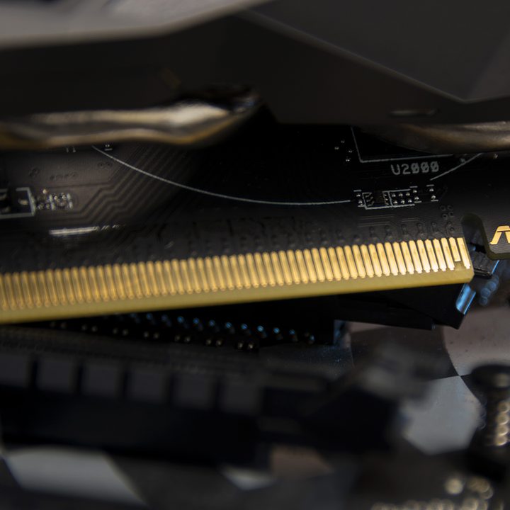 asus strix radeon rx 570 oc 4gb review gold logo
