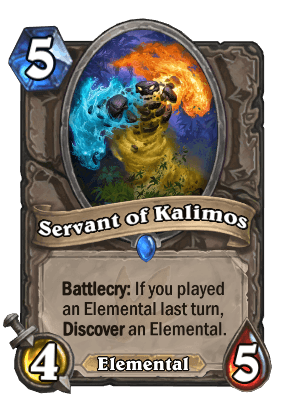 hearthstone decks ungoro servant of kalimos 55511
