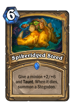 hearthstone decks ungoro spikeridged steed 55516
