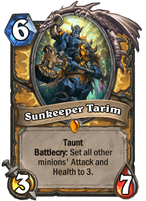 hearthstone decks ungoro sunkeeper tarim 55462