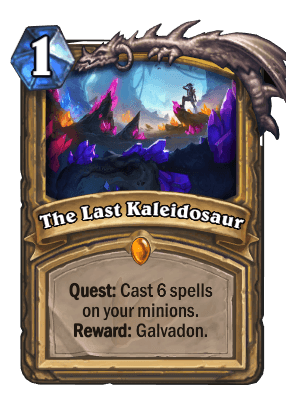 hearthstone decks ungoro the last kaleidosaur 55512