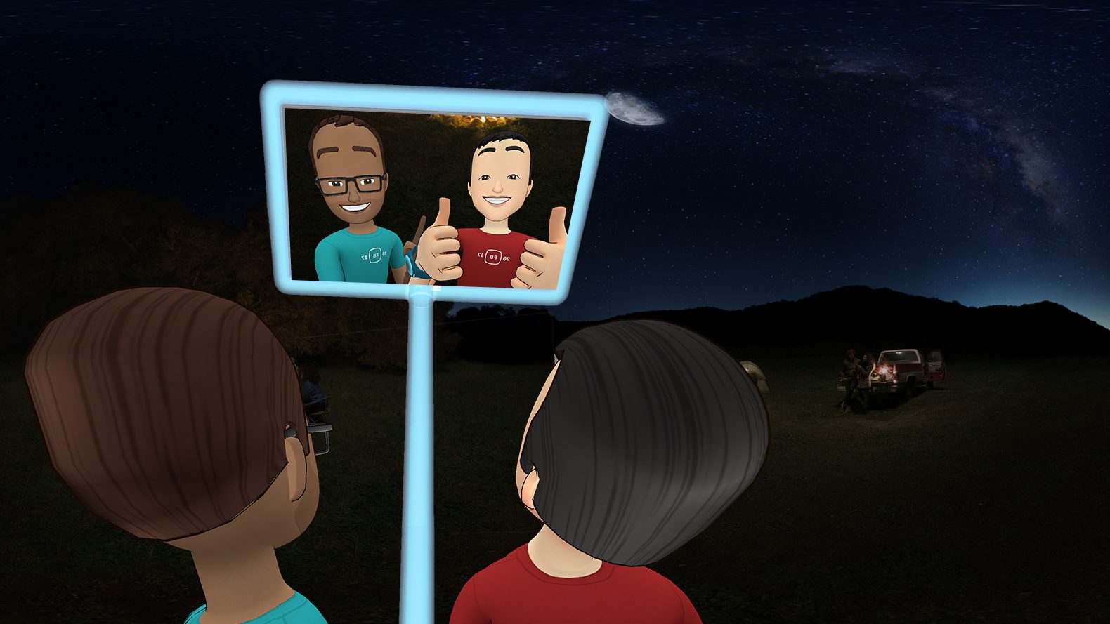 facebook spaces first impressions review still 3