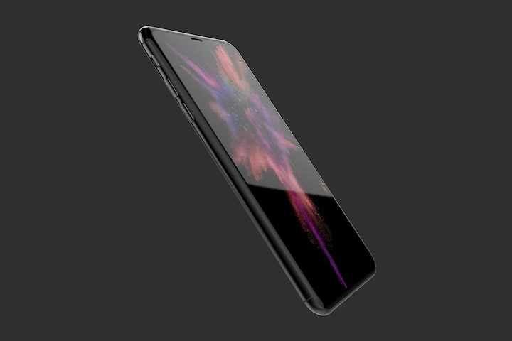 iPhone 8 dummy model running iOS 11