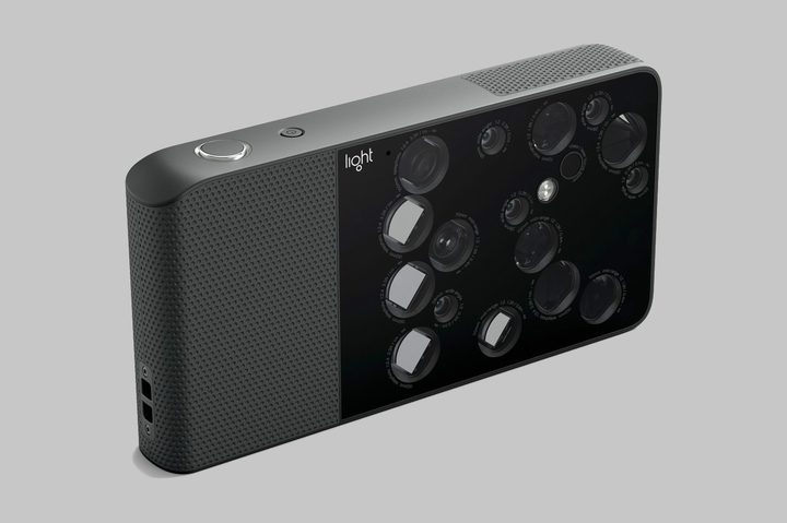 A photo of the Light L16 camera.