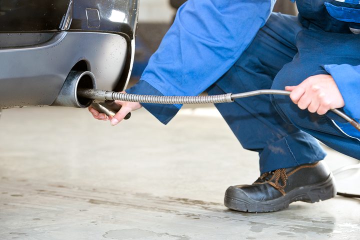 smog test car