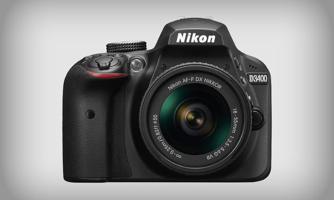 Nikon D3400 DSLR camera