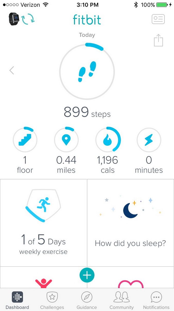 fitbit blaze activity tracker review app screenshot 0003
