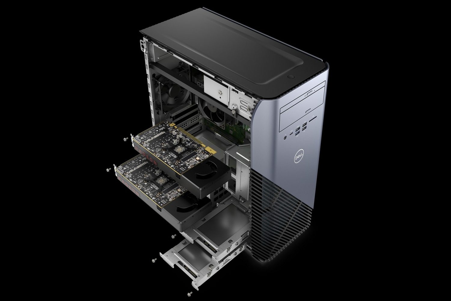 dell computex inspiron amd ryzen gaming desktop