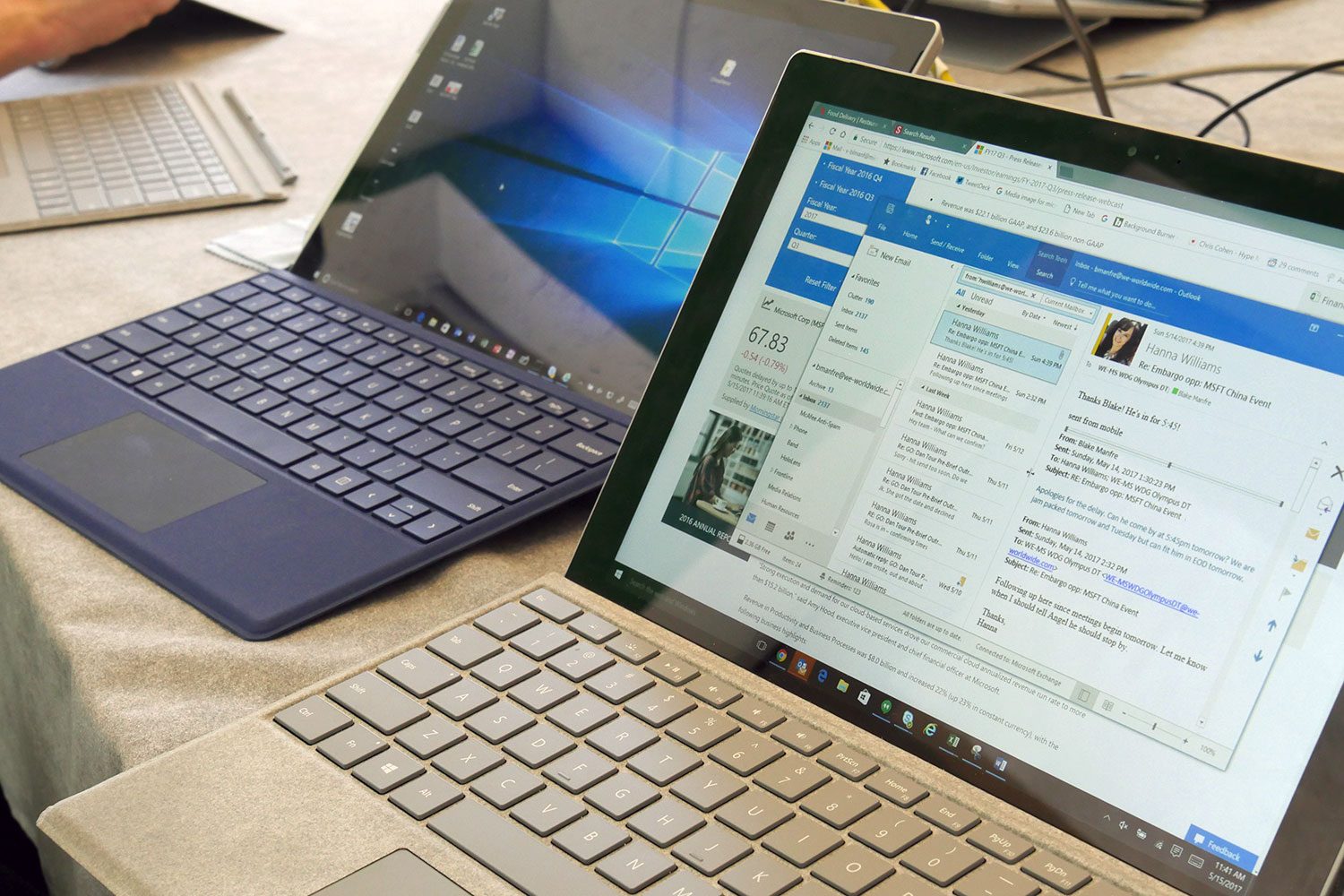 Microsoft Surface Pro and Surface Pen 2017