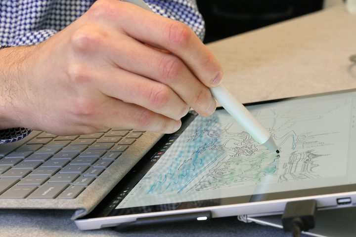 Microsoft Surface Pro and Surface Pen 2017