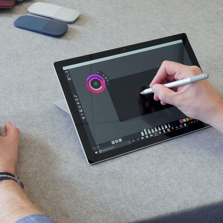 Microsoft Surface Pro and Surface Pen 2017
