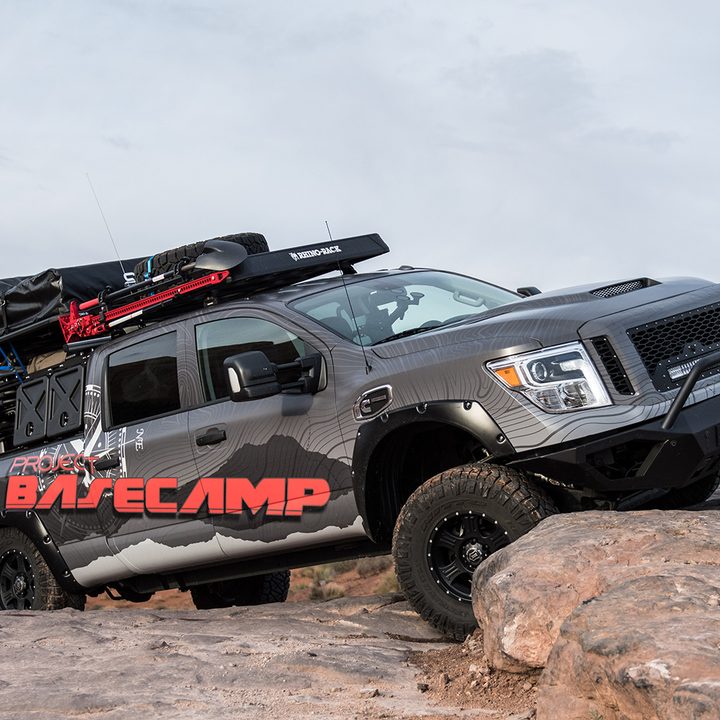 nissan titan project basecamp pictures accessories features 16