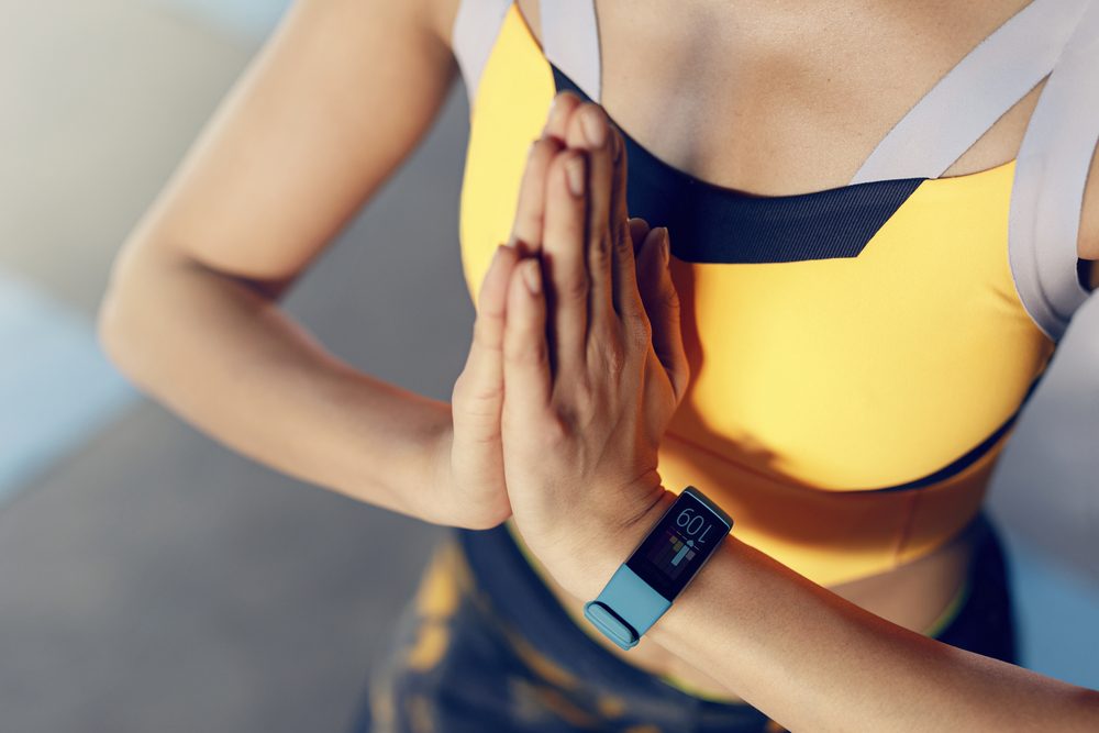 The Polar A370's heart rate sensor ratchets up during intense