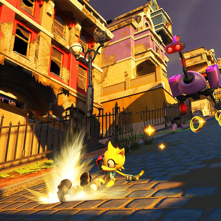 sonic forces preview project game 727